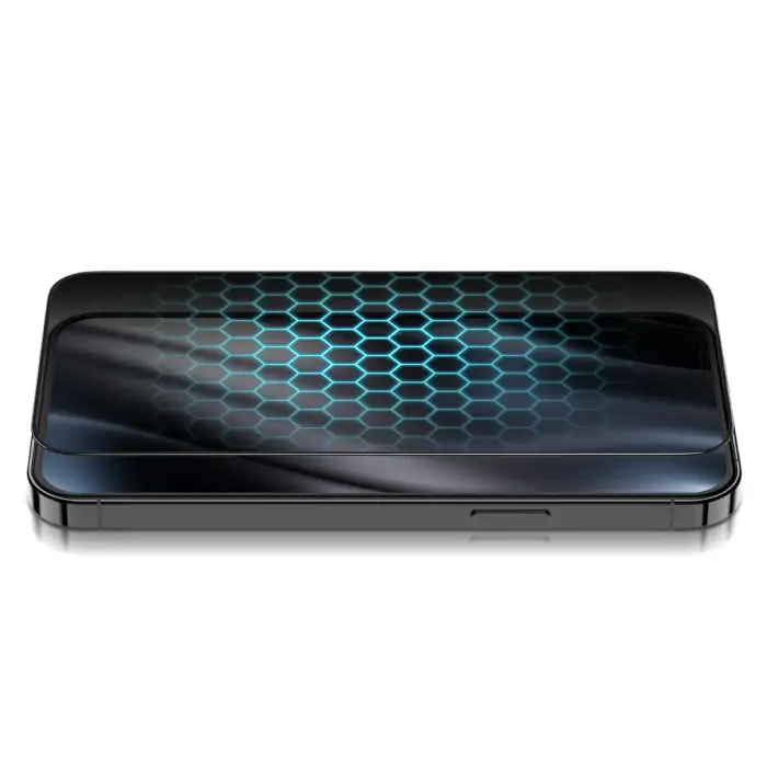 Película de vidro Anti-Spy 9H iPhone 15 Plus
