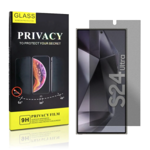 Película de vidro Anti-Spy 9H Samsung S24 Ultra