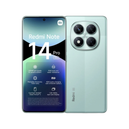 Xiaomi Redmi Note 14 Pro 5G 8GB/256GB Verde