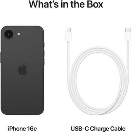 Apple iPhone 16e 128GB Preto