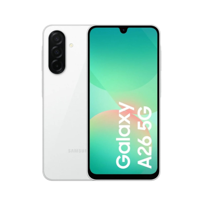 Samsung Galaxy A26 5G 6.7" Dual SIM 6GB/128GB Branco Samsung Galaxy A26 5G 6.7" Dual SIM 6GB/128GB Branco