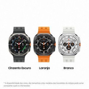 Samsung Smartwatch Galaxy Watch Ultra AMOLED 47mm LTE ( Cinzento Titanio/Laranja ) - SM-L705FDAAEUE