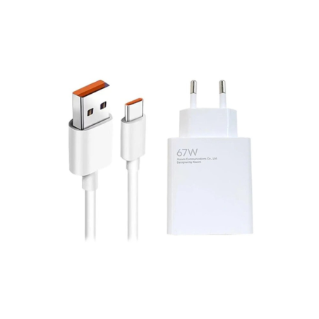 Xiaomi Carregador 67W Charging Combo Type-A