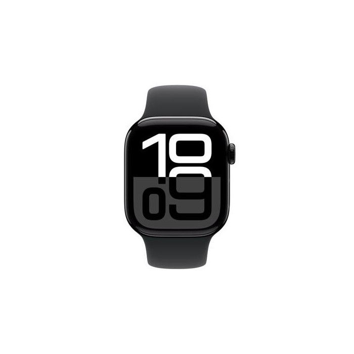 Apple Watch Series 10 GPS 42mm Alumínio Jet Black - S/M