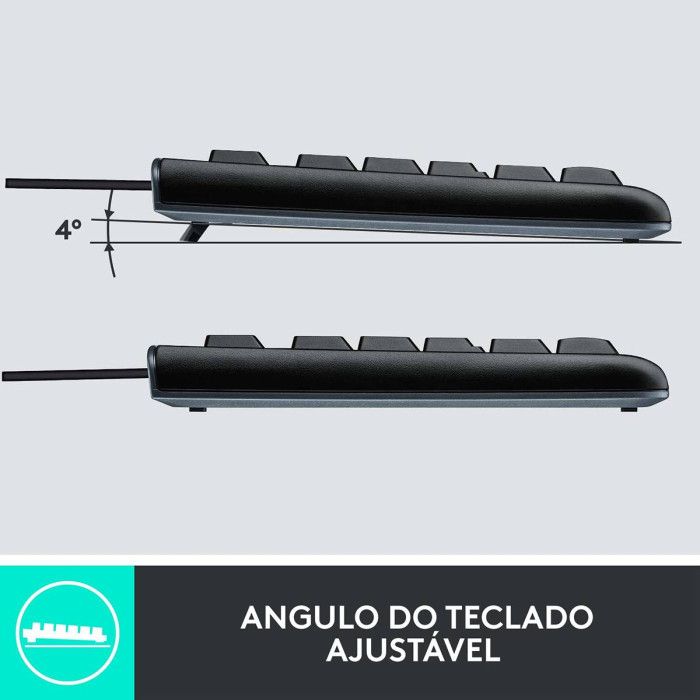Pack Teclado + Rato Logitech MK120