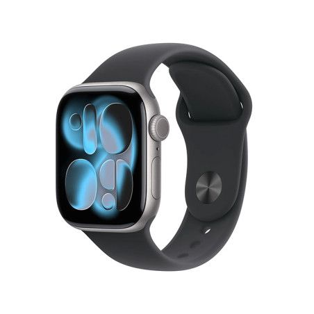 Apple Watch Series 11 GPS 42mm Alumínio Cinzento c/ Bracelete Desportiva - S/M