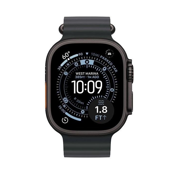 Apple Watch Ultra 3 GPS + Cellular 49mm Preto c/ Bracelete Alpine Loop - L