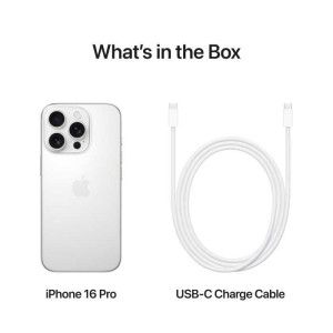 Apple iPhone 16 Pro 256GB White (Grade A+) - Seminovo