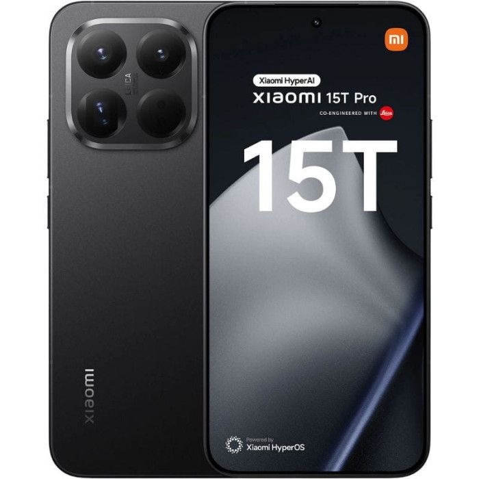 Xiaomi 15T Pro 5G Dual SIM 12GB/512GB Preto Xiaomi 15T Pro 5G Dual SIM 12GB/512GB Preto