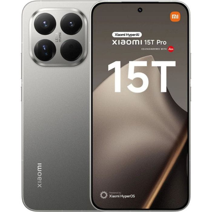 Xiaomi 15T Pro 5G Dual SIM 12GB/512GB Cinzento Xiaomi 15T Pro 5G Dual SIM 12GB/512GB Cinzento