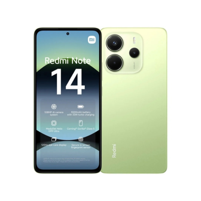 Xiaomi Redmi Note 14 4G 6.67" Dual SIM 8GB/256GB Verde
