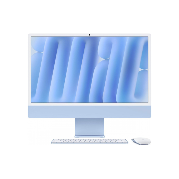 Apple iMac 24" M4 8-Core CPU / 8-Core GPU 16GB/256GB Azul (Grade A+) - Seminovo