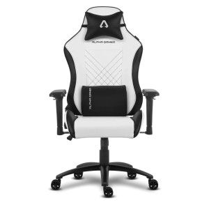 Cadeira Gaming Alpha Gamer Nysa Branca/Preta