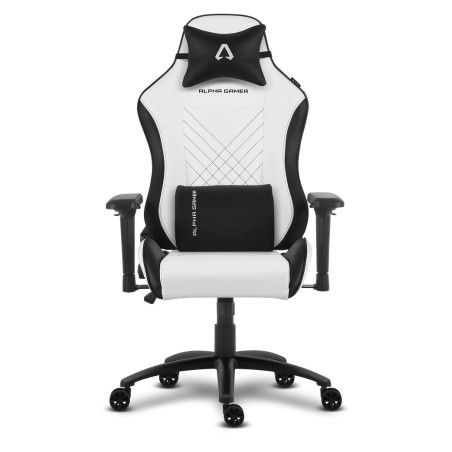 Cadeira Gaming Alpha Gamer Nysa Branca/Preta