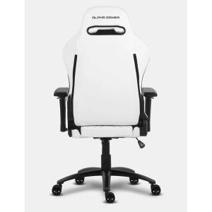 Cadeira Gaming Alpha Gamer Nysa Branca/Preta