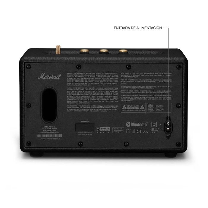 Coluna Marshall Bluetooth Acton III - Preto