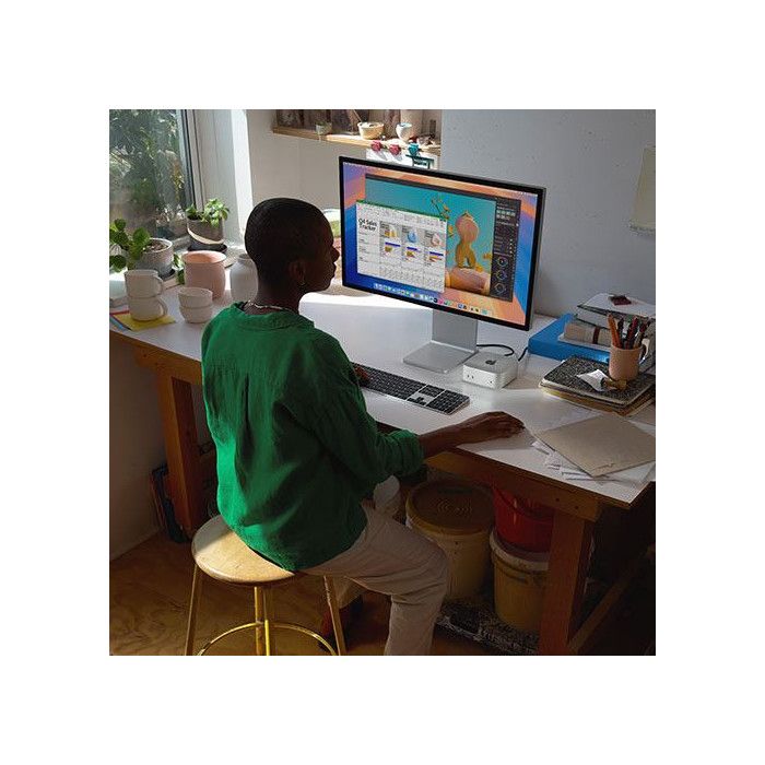 Apple Mac Mini M4 2024 16GB/256GB SSD CPU 10/GPU 10 Prateado