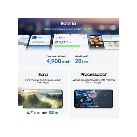 Samsung Galaxy S25 FE 5G Dual SIM 8GB/256GB Branco