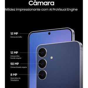 Samsung Galaxy S25 FE 5G Dual SIM 8GB/256GB Preto