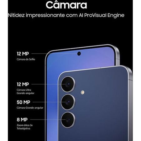 Samsung Galaxy S25 FE 5G Dual SIM 8GB/256GB Preto