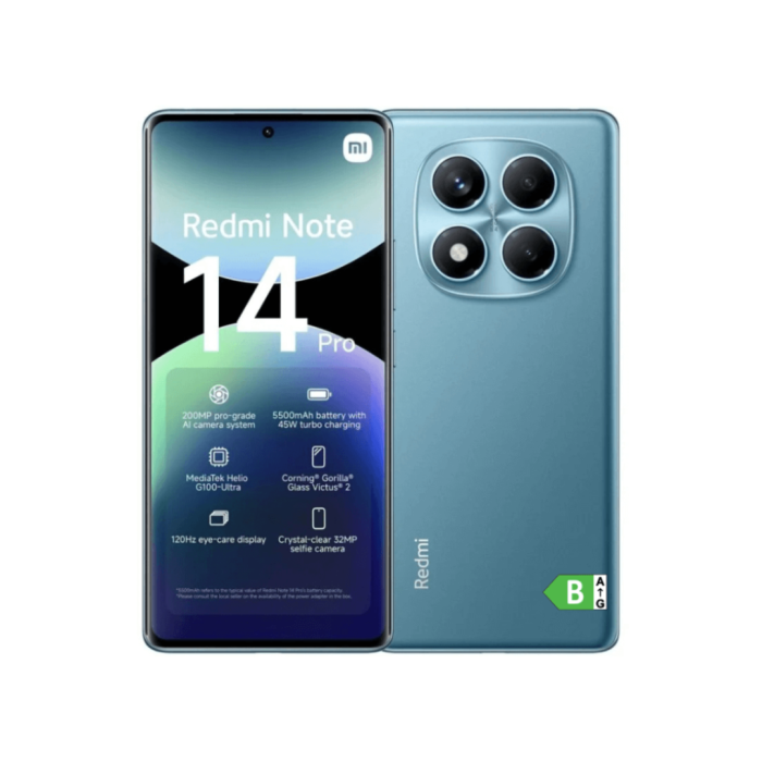 Xiaomi Redmi Note 14 Pro 4G 12GB/512GB Azul
