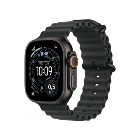Apple Watch Ultra 3 GPS + Cellular 49mm Preto c/ Bracelete Ocean (Grade A++) - Seminovo
