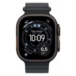 Apple Watch Ultra 3 GPS + Cellular 49mm Preto c/ Bracelete Ocean (Grade A++) - Seminovo