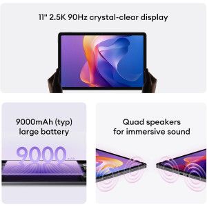 Xiaomi Redmi Pad 2 11" 4GB/128GB WiFi Verde Menta