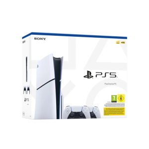 Sony PlayStation 5 Slim Standard Edition 1TB SSD + 2 Comando Dualsense