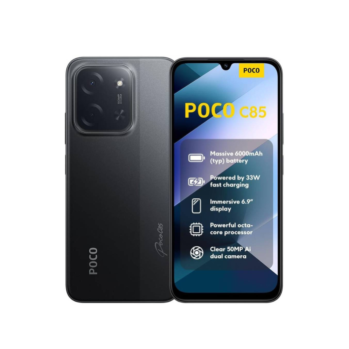 Xiaomi Poco C85 Dual SIM 8GB/256GB Preto