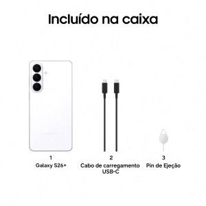 Samsung Galaxy S26+ (Plus) 5G 12GB/256GB Branco