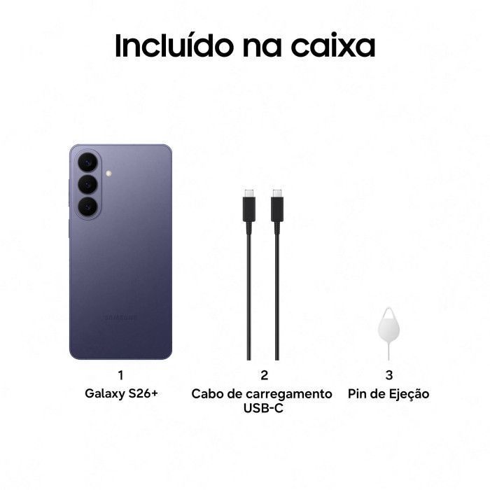 Samsung Galaxy S26+ (Plus) 5G 12GB/512GB Violeta