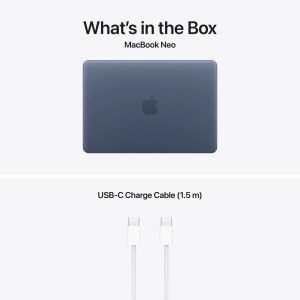 Apple MacBook Neo 13" A18 Pro 8GB 512GB SSD CPU 6/GPU 5 Azul Escuro