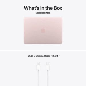 Apple MacBook Neo 13" A18 Pro 8GB 512GB SSD CPU 6/GPU 5 Rosa