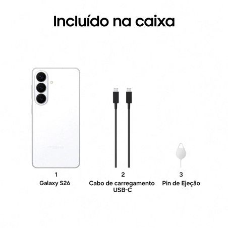 Samsung Galaxy S26 5G 12GB/256GB Branco