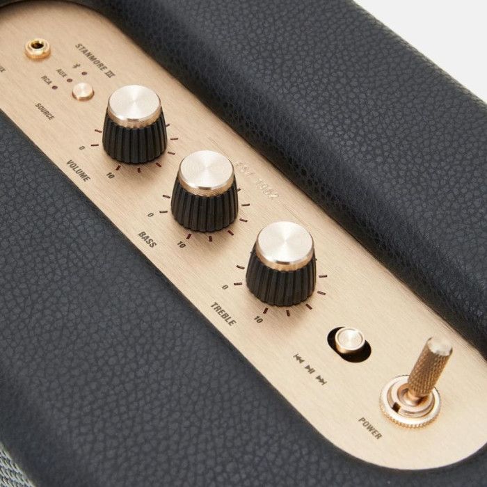 Coluna Marshall Bluetooth Stanmore III - Preto