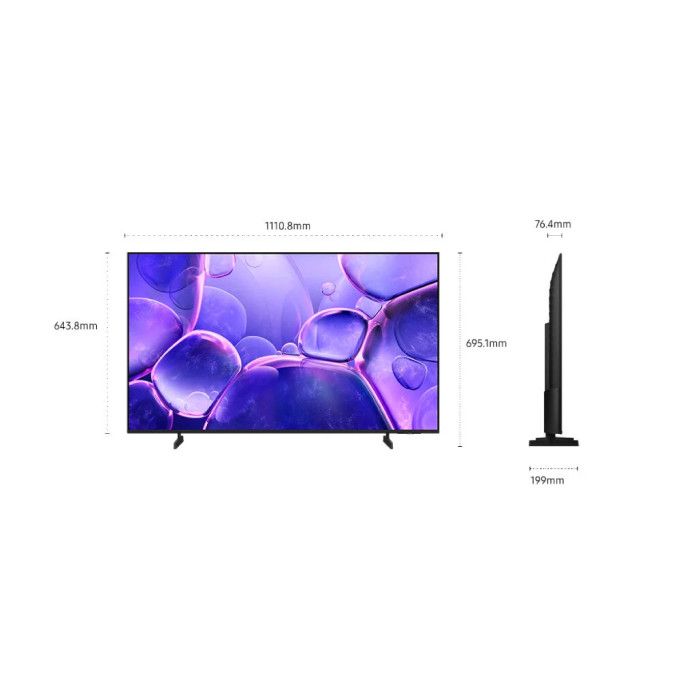 TV Smart Samsung 50" TU50U8005FUXXC Crystal UHD 4K HDR