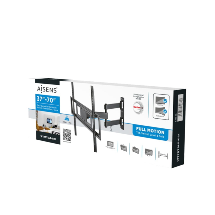 Suporte TV Aisens WT70TSLE-021 (37"- 70") preto