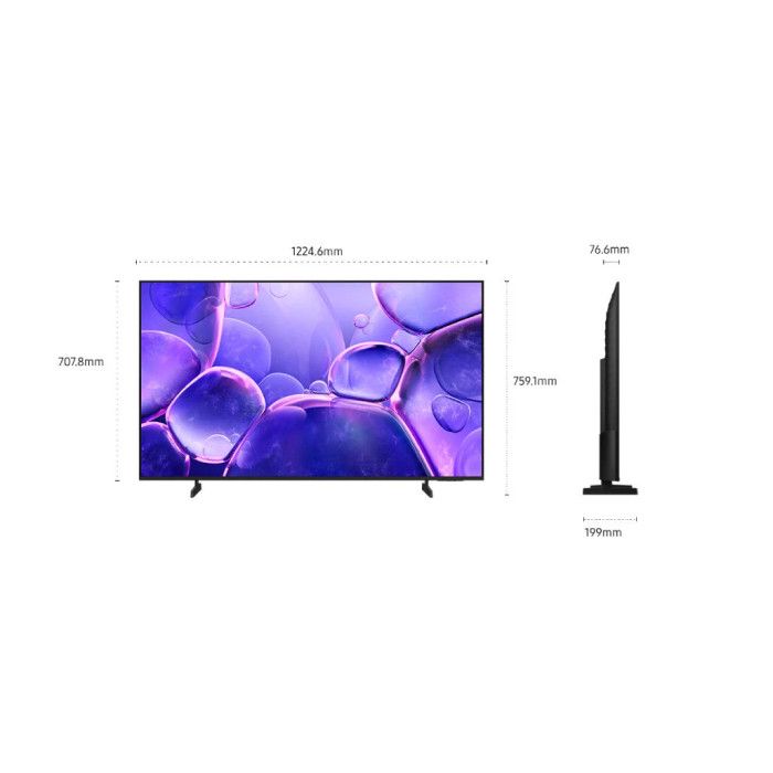 TV Smart Samsung 55" TU55U8005FUXXC Crystal UHD 4K HDR
