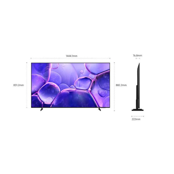 TV Smart Samsung 65" TU65U8005FUXXC Crystal UHD 4K HDR