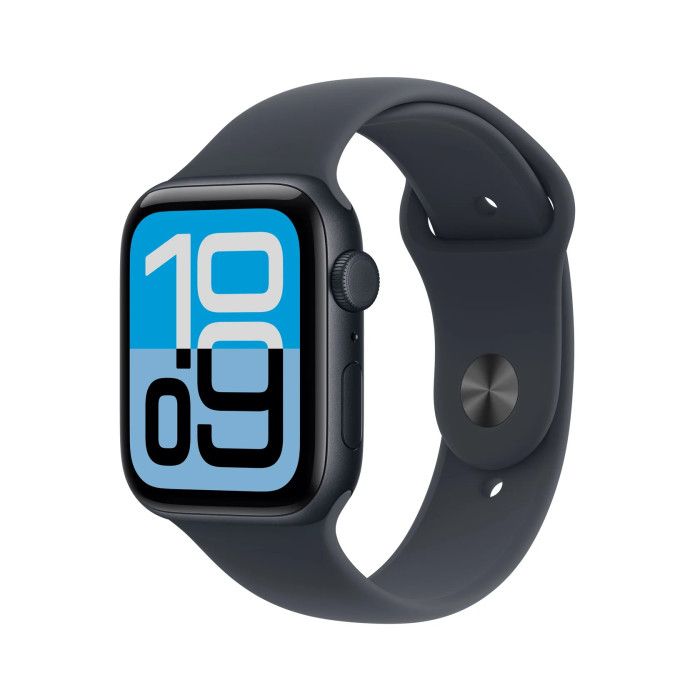 Apple Watch SE 3 GPS + Cellular 44mm Preto c/ Bracelete Desportiva - S/M