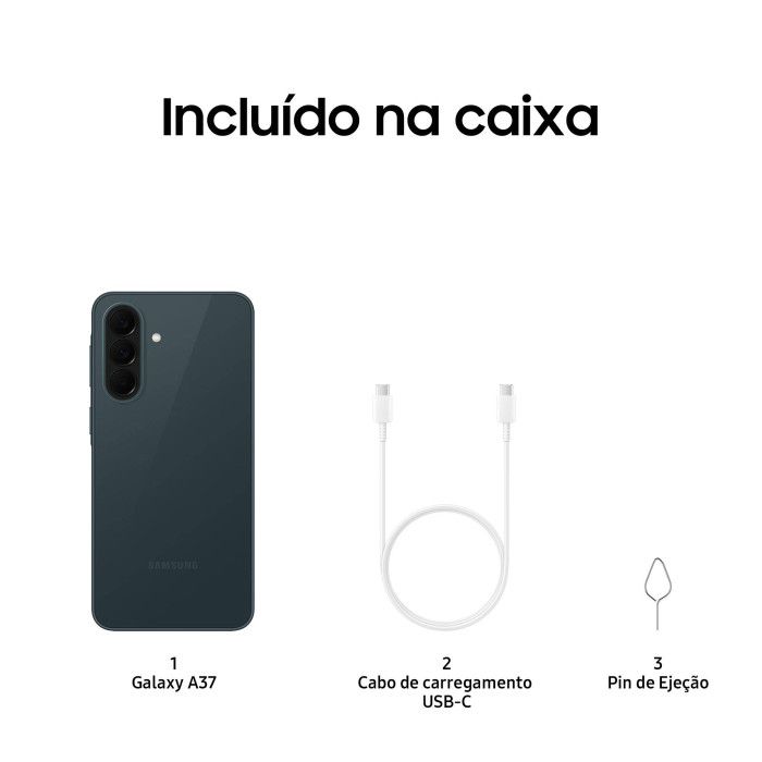Samsung Galaxy A37 5G 6.7" Dual SIM 8GB/256GB Verde Escuro