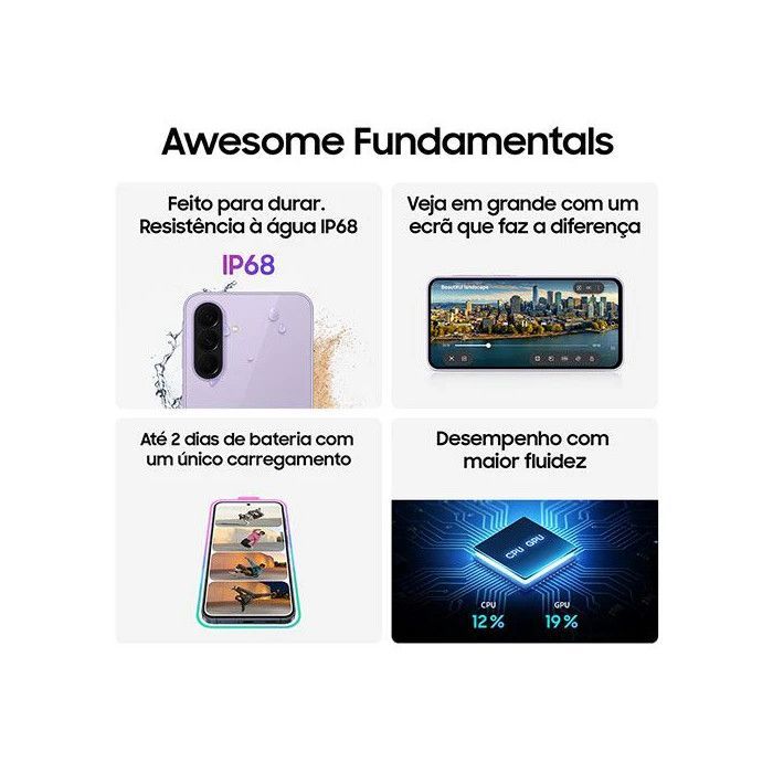 Samsung Galaxy A37 5G 6.7" Dual SIM 8GB/256GB Violeta