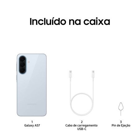 Samsung Galaxy A57 5G 6.7" Dual SIM 8GB/128GB Azul Claro