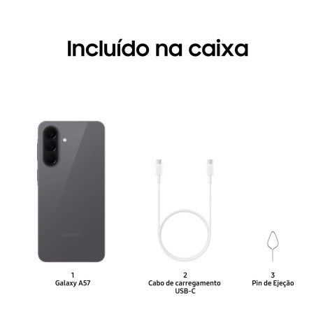 Samsung Galaxy A57 5G 6.7" Dual SIM 8GB/256GB Cinzento