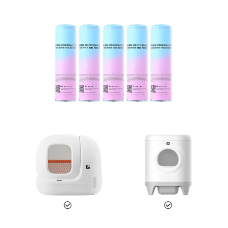 Sacos PetKit Pura Max para Resíduos de Gato (20un)