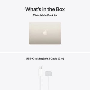 Apple MacBook Air 13" M5 10-core CPU 8-core GPU 16GB 512GB SSD Luz das Estrelas