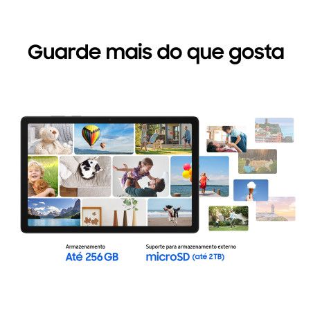 Samsung Galaxy Tab A11+ (Plus) 11" 8GB 256GB Wi-Fi Prateado