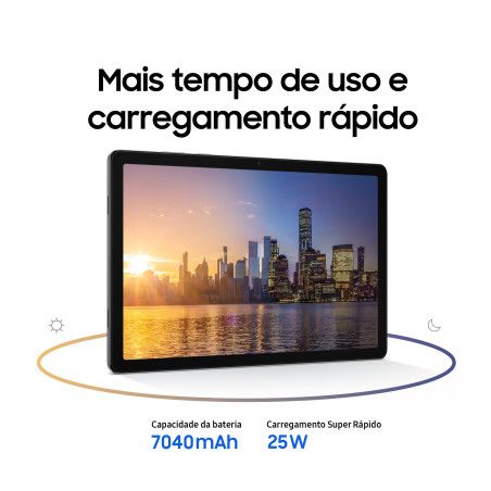 Samsung Galaxy Tab A11+ (Plus) 11" 8GB 256GB Wi-Fi Prateado