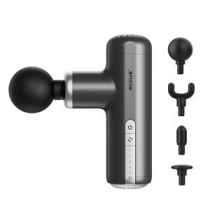 Pistola de Massagem Rixus Mini Pro - Preto